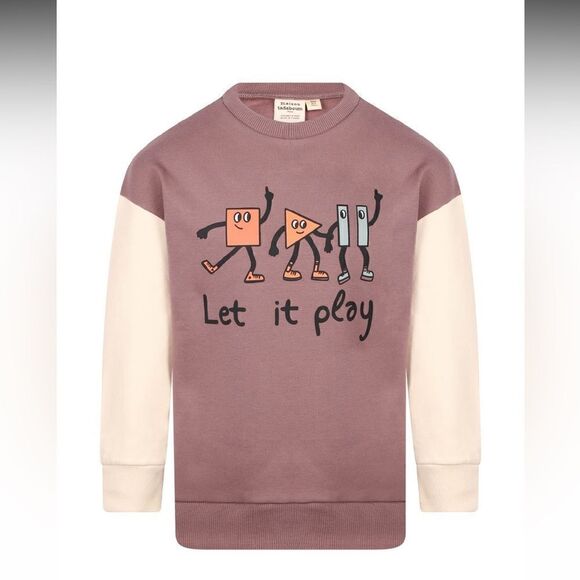 MAISON TADABOUM Other - MAISON TADABOUM Let It Play Raglan Sleeved Sweatshirt Size: 18 mth